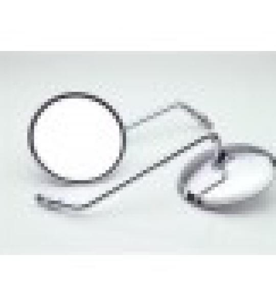 Specchio SX Tondo cromato metallo 350 1100